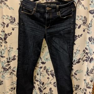 American Eagle Skinny Kick jeans 10 extra long